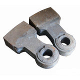 Wear resistant alloy hammer head